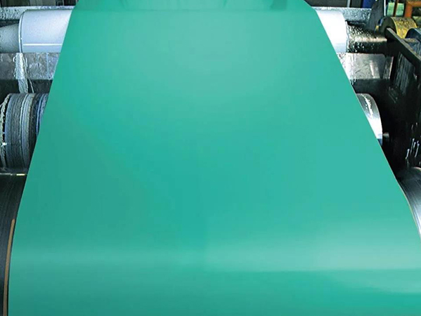 Silica matting agent for coil coating